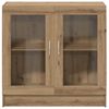 vidaXL Bücherschrank Artisan-Eiche 82,5x30,5x80 cm Holzwerkstoff