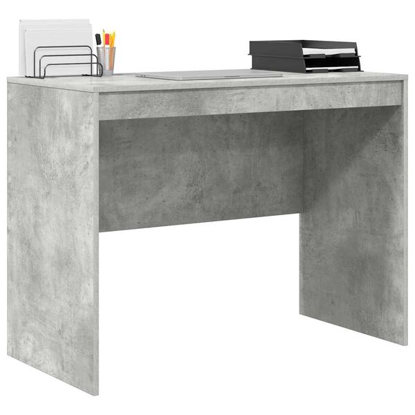 vidaXL Schreibtisch Beton Grau 100 x 50 x 76 cm