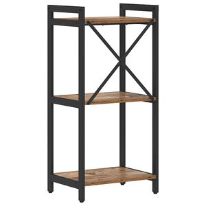 vidaXL B&uuml;cherregal 40 x 30 x 85 cm Holzwerkstoff Altholz