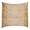 vidaXL Tarnnetz mit Aufbewahrungstasche 614x581 cm Sandfarbe