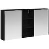 vidaXL Badezimmerschrank-Set 3 stk. 116 x 16 x 62,5 cm Holzwerkstoff