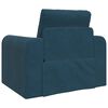 vidaXL Schlafsofa Blau 98 x 71 x 83 cm Samt