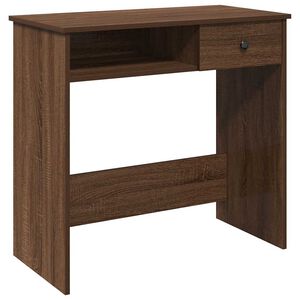 vidaXL Schreibtisch Braun Eichen-Optik 80x40x75 cm Holzwerkstoff