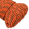 vidaXL Bootsseil Orange 4 mm 500 m Polypropylen