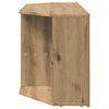 vidaXL Eck-LED-TV-Schrank Artisan-Eiche 100 x 40 x 50 cm Holzwerkstoff