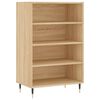 vidaXL Highboard Sonoma-Eiche 57x35x90 cm Holzwerkstoff