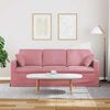 vidaXL Sofa Rosa Gesamtabmessungen: 198 x 78 x 80 cm (B x T x H) Samt