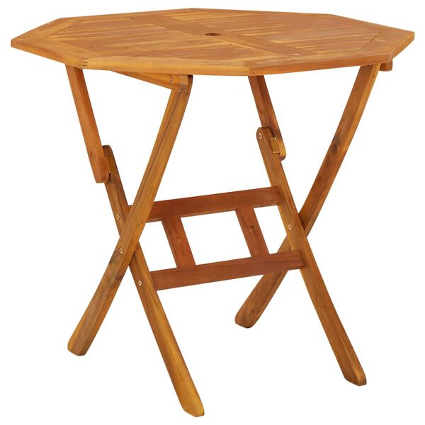 vidaXL 5-tlg. Garten-Essgruppe Massivholz Akazie