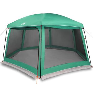 vidaXL Poolzelt mit abnehmbarem &Uuml;berzelt Netzw&auml;nden Meergr&uuml;n 618x532cm