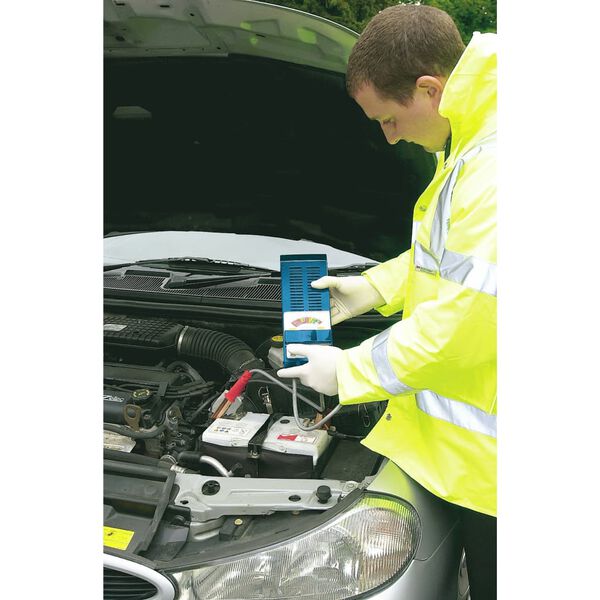 Draper Tools Batterietester 100 Amp Blau