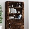 vidaXL Highboard R&auml;uchereiche Holzwerkstoff