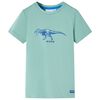 Kinder-T-Shirt Helles Khaki 128