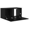 vidaXL TV-Schrankset 3 pcs Schwarz 60 x 30 x 30 cm Holzwerkstoff