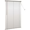 vidaXL Venetianer Jalousie Dunkelbraun mit Muster 150 x 100 cm PVC