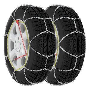 vidaXL Schneeketten f&uuml;r Autoreifen 2 Stk. 16 mm SUV 4x4 Gr&ouml;&szlig;e 460