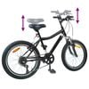 vidaXL Kinderfahrrad 20 Zoll 6-Speed f&uuml;r 6-11 Jahre alt Schwarz