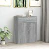 vidaXL Sideboard Grau Sonoma 60x30x75 cm Holzwerkstoff
