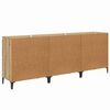 vidaXL Sideboards 3 pcs Artisan-Eiche 60 x 35 x 70 cm Holzwerkstoff