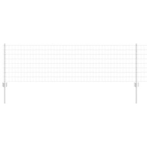 vidaXL Geschwei&szlig;ter Drahtzaun 25 x 0,6 m (B x H) Feuerverzinkter Stahl