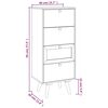 vidaXL Highboard mit Schubladen 40x30x95 cm Holzwerkstoff