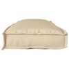 vidaXL Kissen Beige 110 x 40 x 8 cm Oxford-Stoff