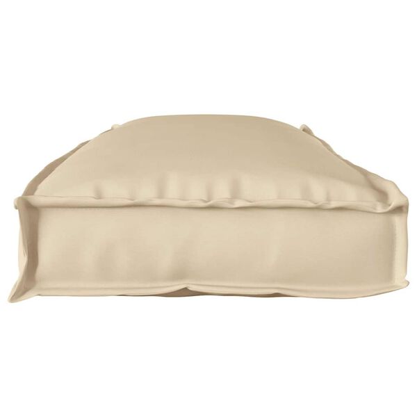vidaXL Kissen Beige 110 x 40 x 8 cm Oxford-Stoff