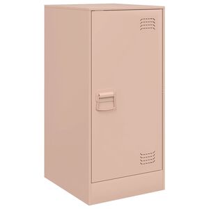 vidaXL Sideboard Rosa 34,5x39x73 cm Stahl