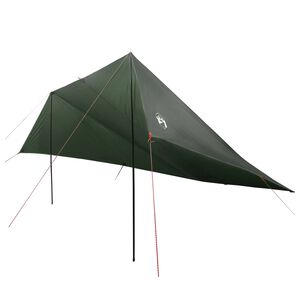 vidaXL Fahrzeugmarkise mit Dach Armeegr&uuml;n 518 x 580 x 215 cm