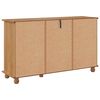 vidaXL Sideboard ASKIM 133,5 x 40 x 79 cm Massivholz Kiefer