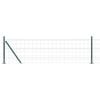 vidaXL Euro-Zaun mit Betonsockel 10 x 0,4 m PVC-beschichteter Stahl