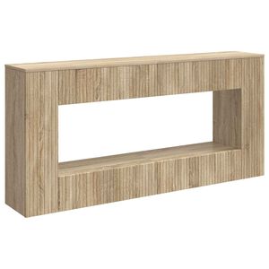 vidaXL Konsolentisch Sonoma-Eiche 155 x 29 x 74 cm Holzwerkstoff