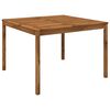 vidaXL Gartentisch Natur 110 x 108,5 x 75 cm Massivholz Akazie