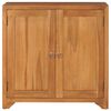vidaXL Schrank 70x30x70 cm Teak Massivholz