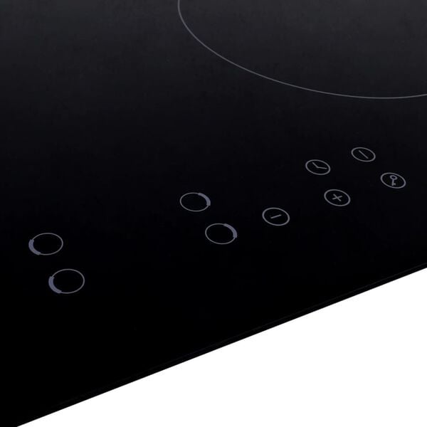 vidaXL Einbau-Induktionskochfeld mit 4 Kochplatten EUROKERA Glas
