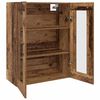 vidaXL H&auml;ngeschrank Wandmontiert Braun 69.5 x 34 x 90 cm Holzwerkstoff