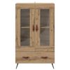 vidaXL Highboard mit Schubladen Artisan-Eiche 69,5 x 31 x 115 cm