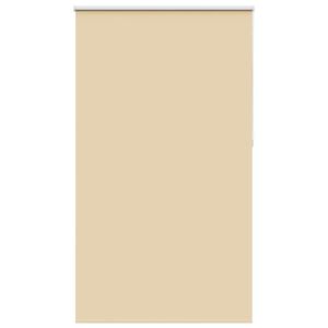 vidaXL Verdunkelungsrollo Beige 130x210 cm Stoffbreite 126,6 cm