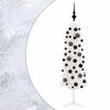 vidaXL K&uuml;nstlicher schmaler Weihnachtsbaum mit Weihnachtskugel 150 cm