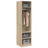 vidaXL Kleiderschrank Sonoma-Eiche 50x50x200 cm Holzwerkstoff