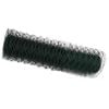 vidaXL Hexagonzaun Gr&uuml;n 0,4 x 50 m PVC