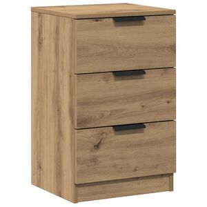 vidaXL Nachttisch Artisan-Eiche 40x36x65 cm Holzwerkstoff