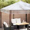 vidaXL Ersatzbezug f&uuml;r Pavillon Transparent 300 x 300 x 26 cm PVC