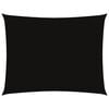 vidaXL Sonnensegel Oxford-Gewebe Rechteckig 3x6 m Schwarz