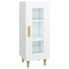 vidaXL Sideboard Wei&szlig; 34,5x34x90 cm Holzwerkstoff