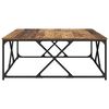 vidaXL Couchtisch Altholz 100 x 100 x 40 cm Holzwerkstoff