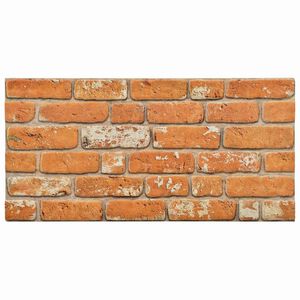 vidaXL Wandpaneele 10 pcs Ziegel 100 x 50 cm EPS-Schaum