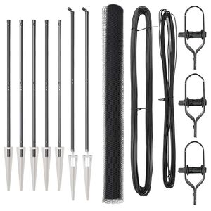 vidaXL Zaunpfosten Grau