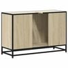 vidaXL Badezimmer-Waschbeckenschrank Sonoma-Eiche 90 x 33 x 60 cm Holzwerkstoff