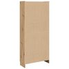 vidaXL Highboard Artisan-Eiche 82,5x30,5x185 cm Holzwerkstoff