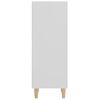 vidaXL Sideboard Wei&szlig; 34,5x32,5x90 cm Holzwerkstoff